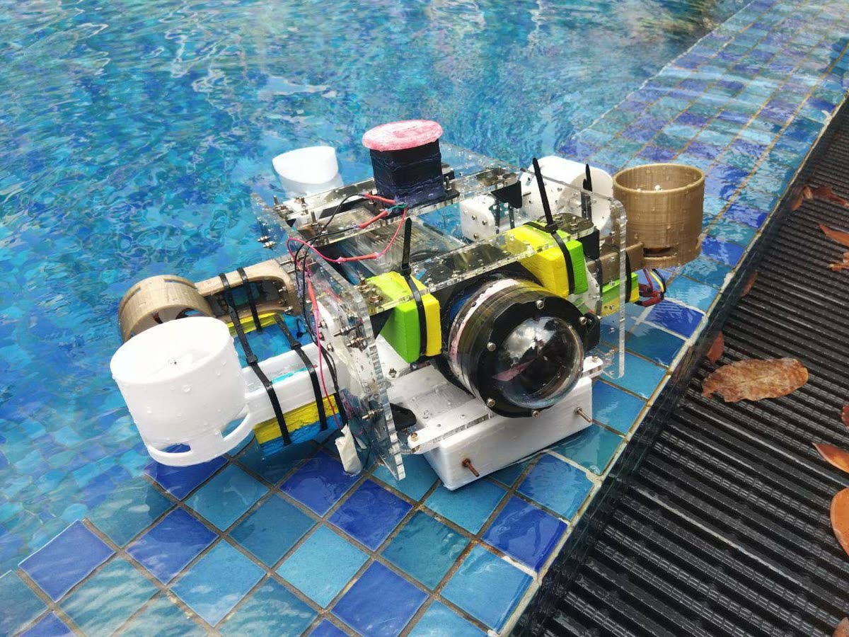 Bubbles, the SUTD autonomous underwater vehicle